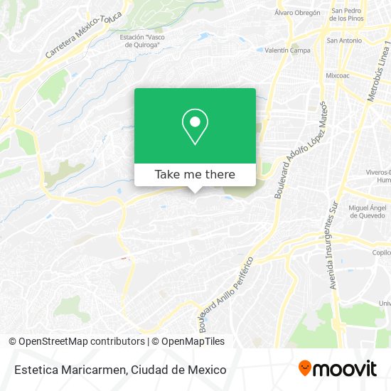 Estetica Maricarmen map