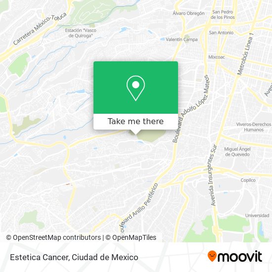 Estetica Cancer map