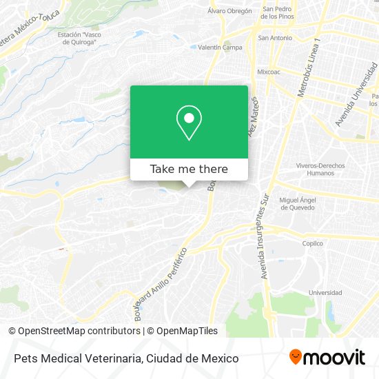 Pets Medical Veterinaria map