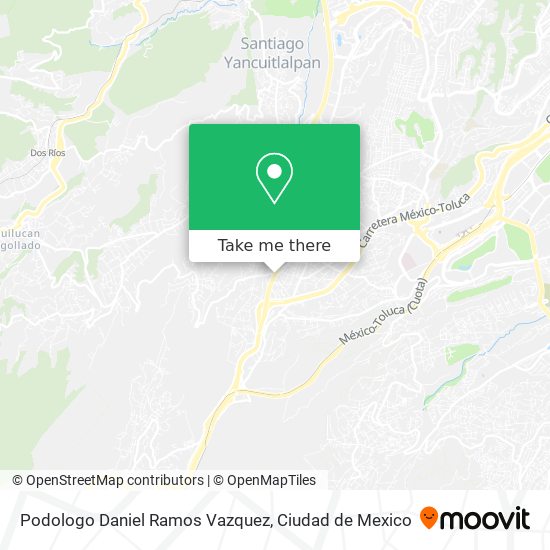 Podologo Daniel Ramos Vazquez map