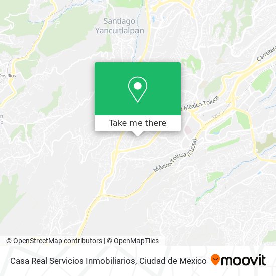 Casa Real Servicios Inmobiliarios map