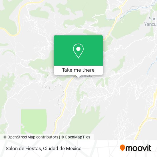 Salon de Fiestas map
