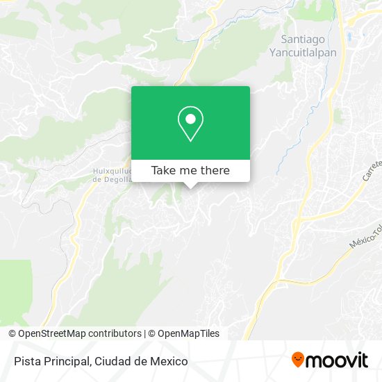 Pista Principal map
