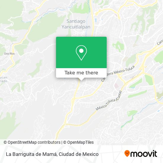 Mapa de La Barriguita de Mamá