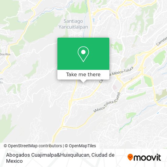 Abogados Cuajimalpa&Huixquilucan map