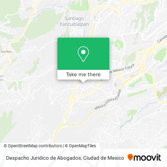 Despacho Juridico de Abogados map