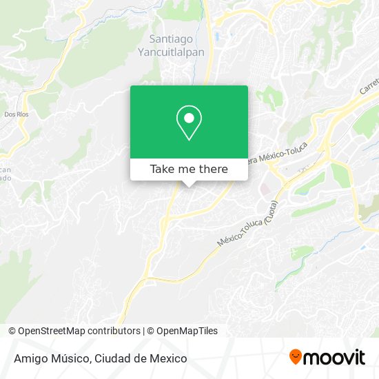 Amigo Músico map