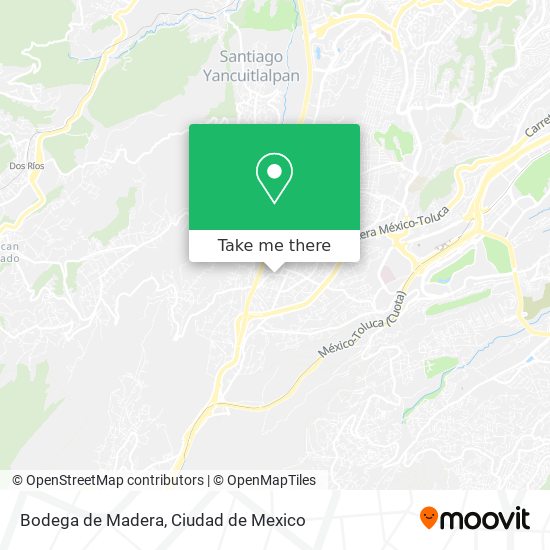 Bodega de Madera map