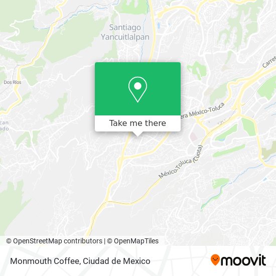 Mapa de Monmouth Coffee