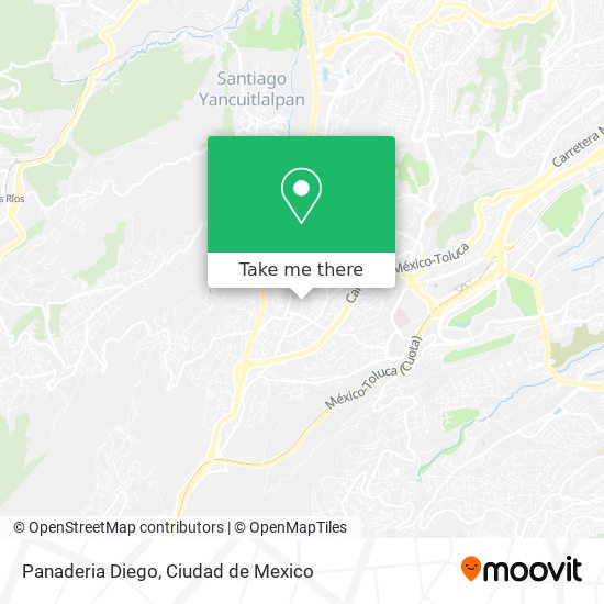 Mapa de Panaderia Diego