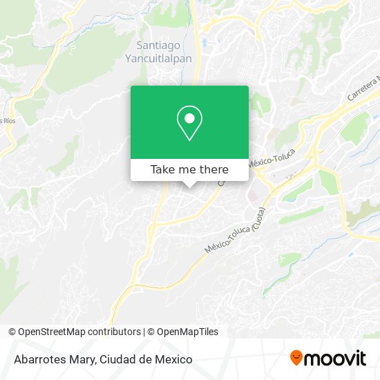 Abarrotes Mary map