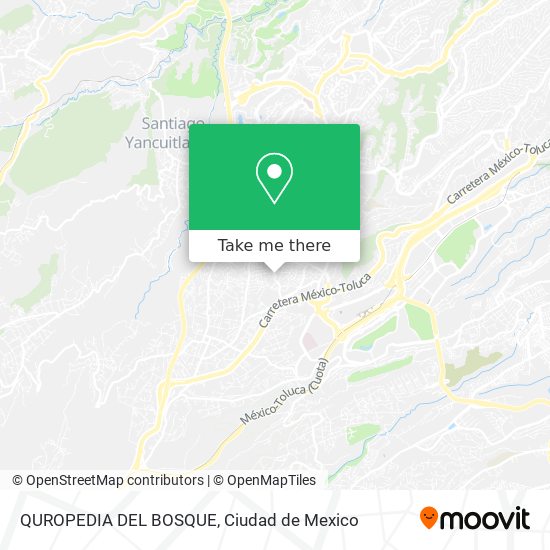 Mapa de QUROPEDIA DEL BOSQUE