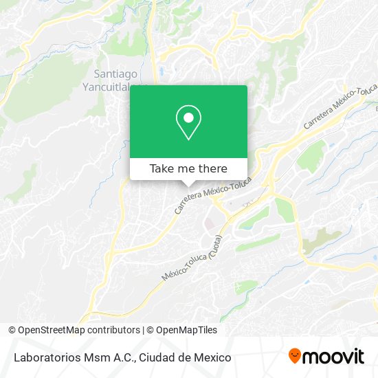 Laboratorios Msm A.C. map