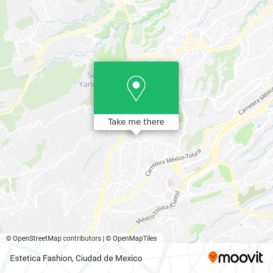 Mapa de Estetica Fashion