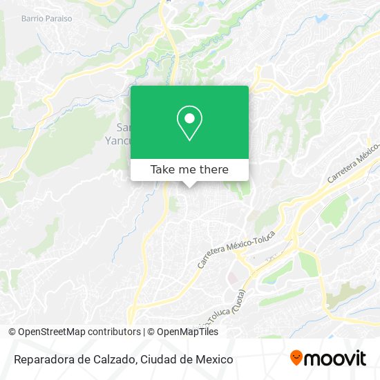 Reparadora de Calzado map