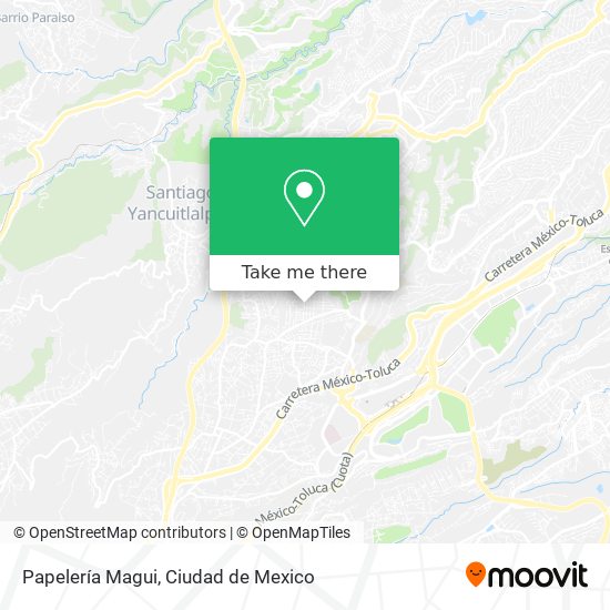 Papelería Magui map