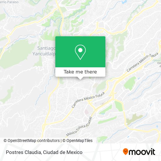 Postres Claudia map