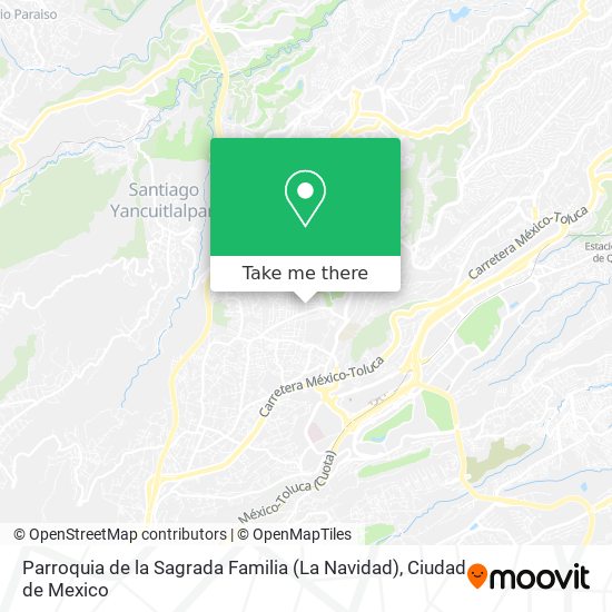 Parroquia de la Sagrada Familia (La Navidad) map