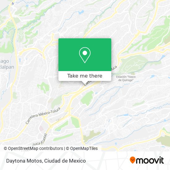 Daytona Motos map