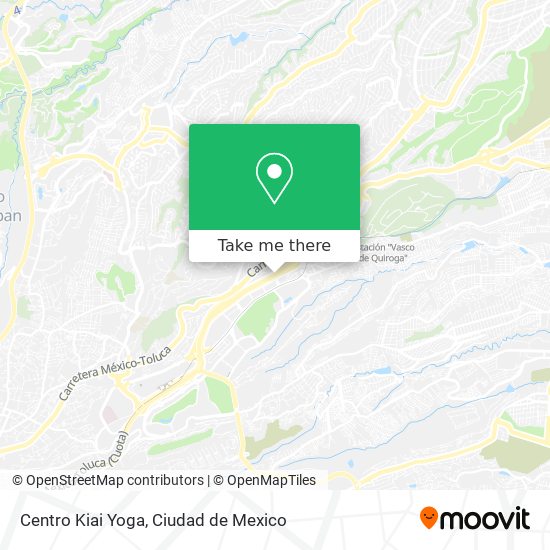 Centro Kiai Yoga map