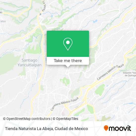 Tienda Naturista La Abeja map