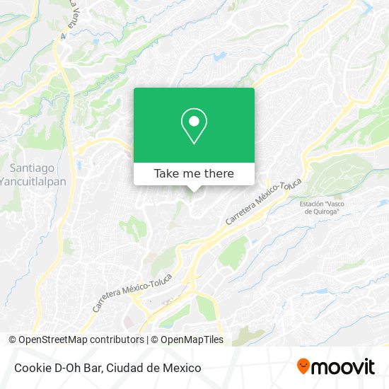 Mapa de Cookie D-Oh Bar