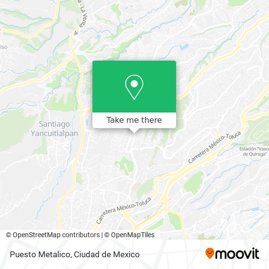 Puesto Metalico map