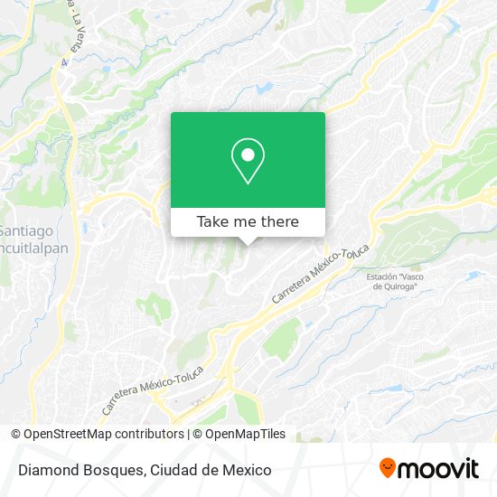 Mapa de Diamond Bosques