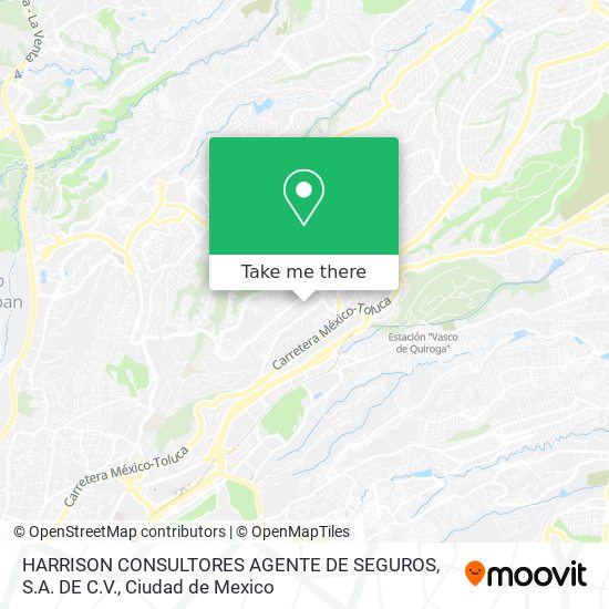 Mapa de HARRISON CONSULTORES AGENTE DE SEGUROS, S.A. DE C.V.