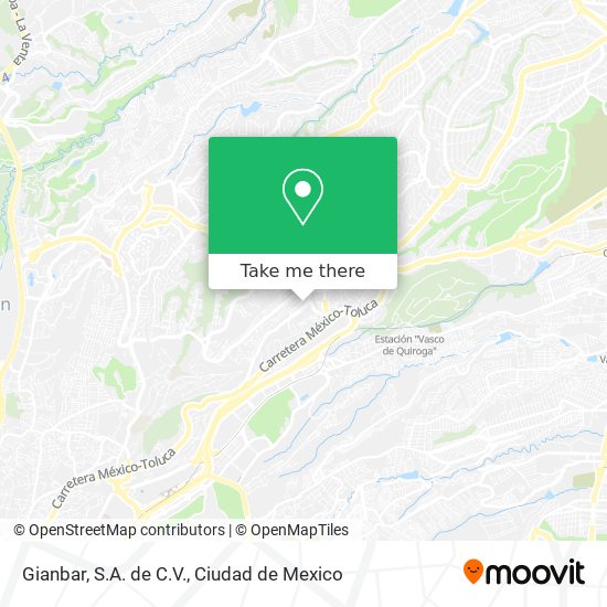Gianbar, S.A. de C.V. map