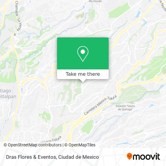 Dras Flores & Eventos map