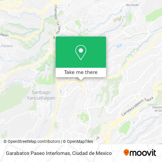 Mapa de Garabatos Paseo Interlomas