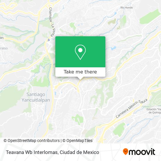 Teavana Wb Interlomas map