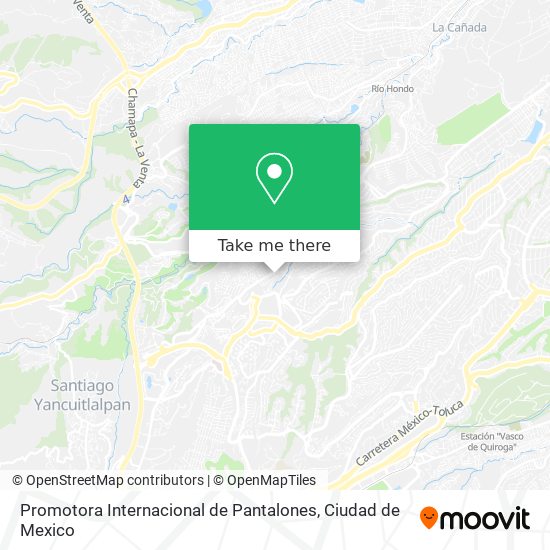 Promotora Internacional de Pantalones map