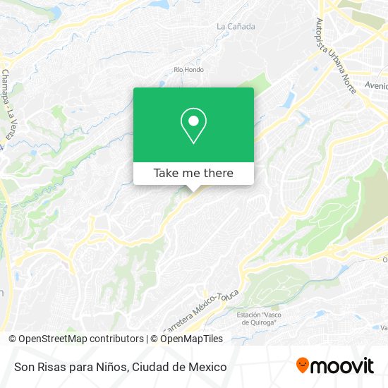 Son Risas para Niños map