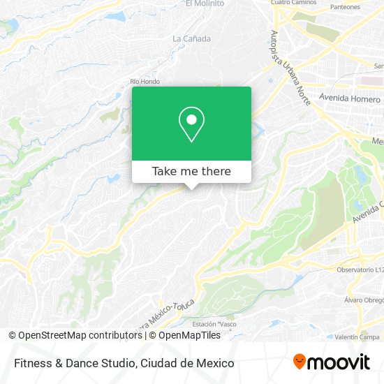 Fitness & Dance Studio map