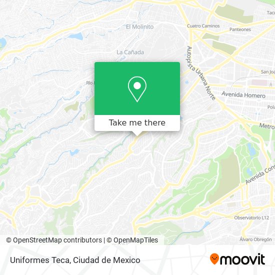 Uniformes Teca map
