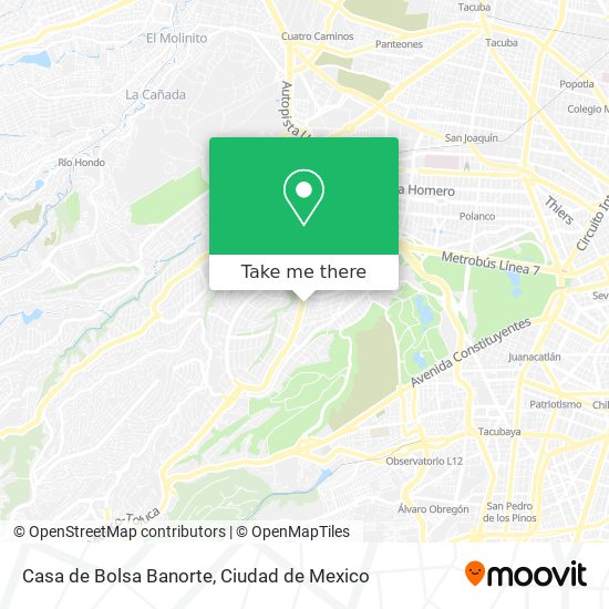 Casa de Bolsa Banorte map