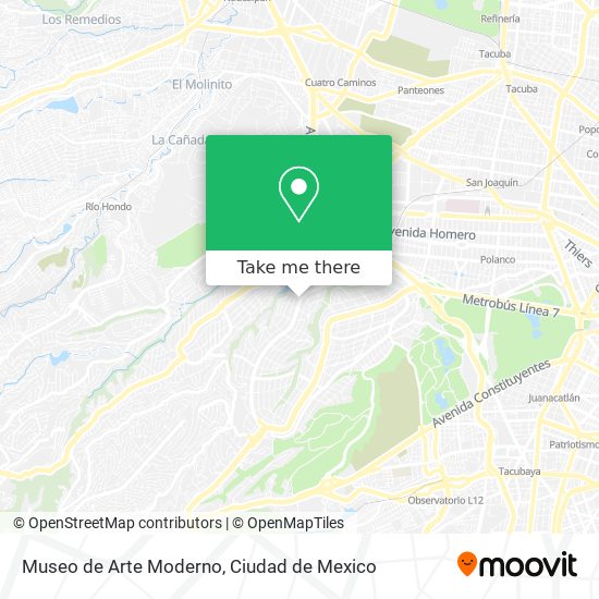 Museo de Arte Moderno map