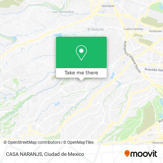 Mapa de CASA NARANJS