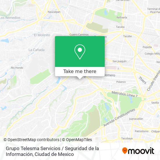 Grupo Telesma Servicios / Seguridad de la Información map