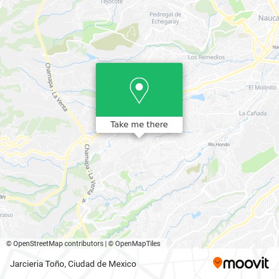 Jarcieria Toño map