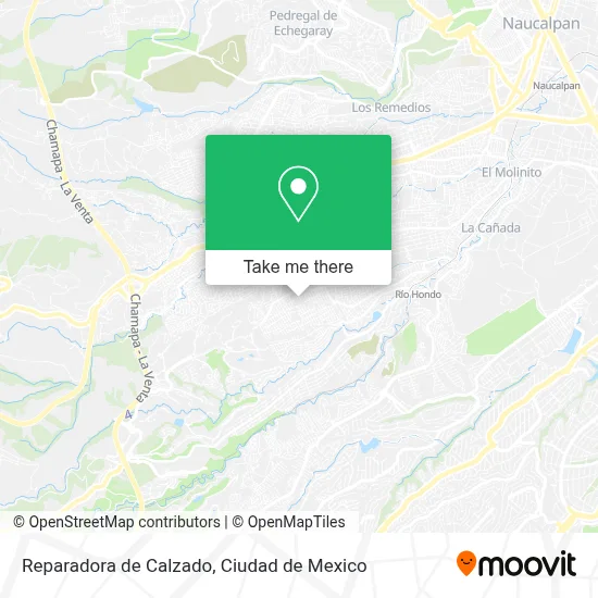 Reparadora de Calzado map