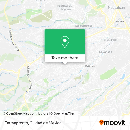 Farmapronto map