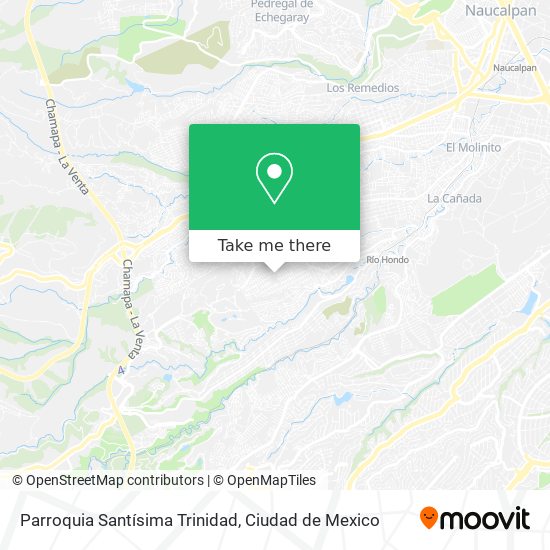 Mapa de Parroquia Santísima Trinidad