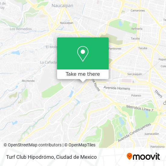 Turf Club Hipodrómo map