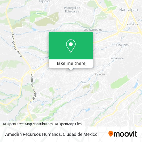 Amedirh Recursos Humanos map