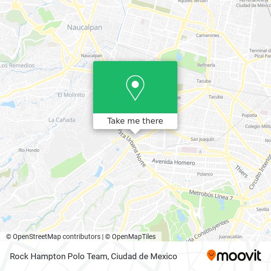 Rock Hampton Polo Team map