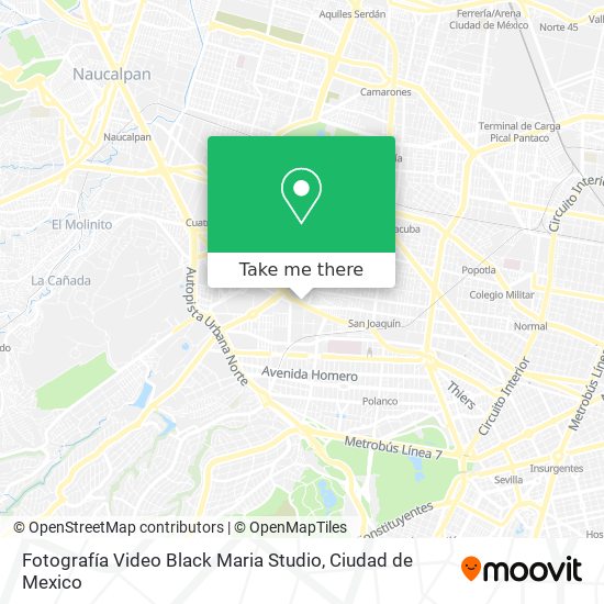 Fotografía Video Black Maria Studio map
