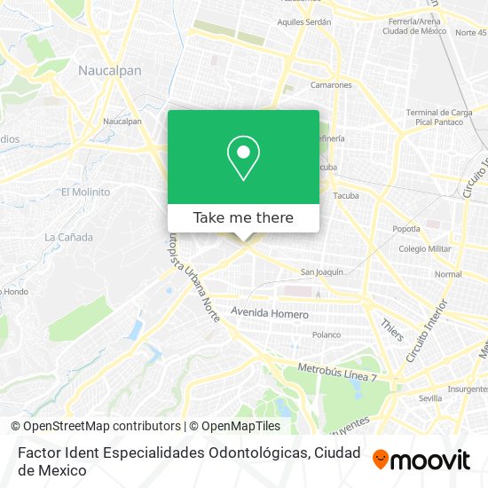 Factor Ident Especialidades Odontológicas map